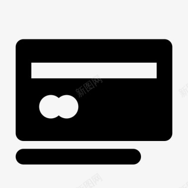 支付卡支付卡信用卡财务图标