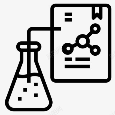 实验室分析报告图标