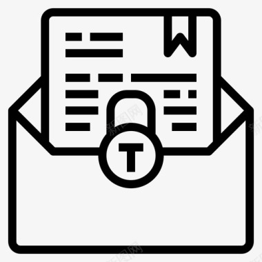 公共标识安全机密文件夹文件档案图标