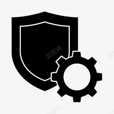 公共标识安全安全设置业务财务图标