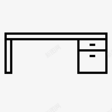 可拆卸办公桌采购产品办公桌办公桌家具图标