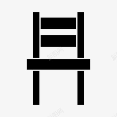 经典椅子家具家居图标
