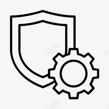 公共标识安全安全设置业务财务图标