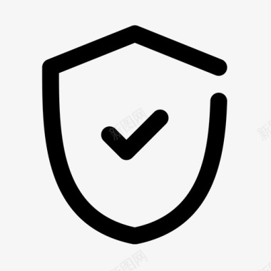 公共标识安全保护隐私安全图标