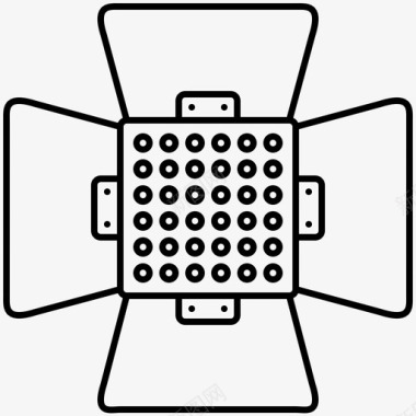 聚光灯灯led图标