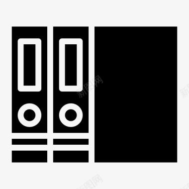 办公资料文件夹文件教育图标
