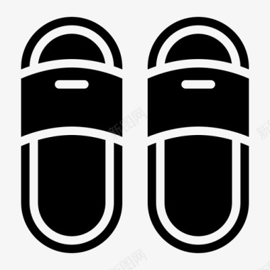 鞋子按摩放松图标