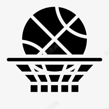 篮球活动比赛图标