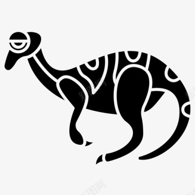 恐龙灭绝食草动物图标