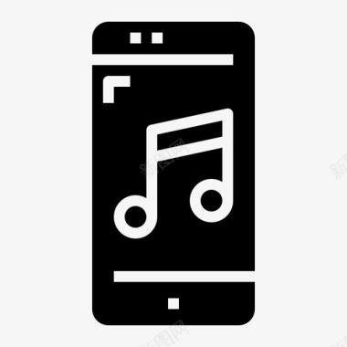 手机抖音软件音乐智能手机移动应用软件图标