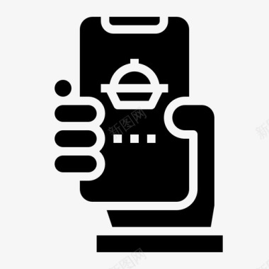 酸奶订购网上订购送货智能手机图标