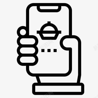 酸奶订购网上订购送货智能手机图标