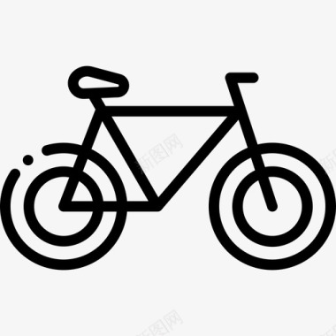 山地车自行车骑行图标