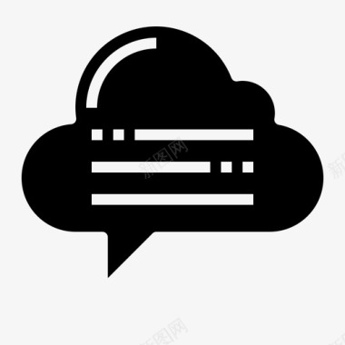 聊天交流会话图标