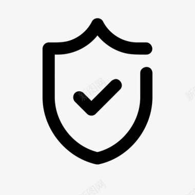 公共标识安全信任检查安全图标