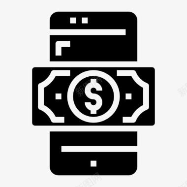 手机抖音软件移动银行支付图标