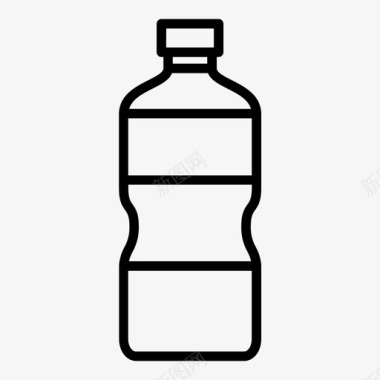 瓶子饮料保健品图标