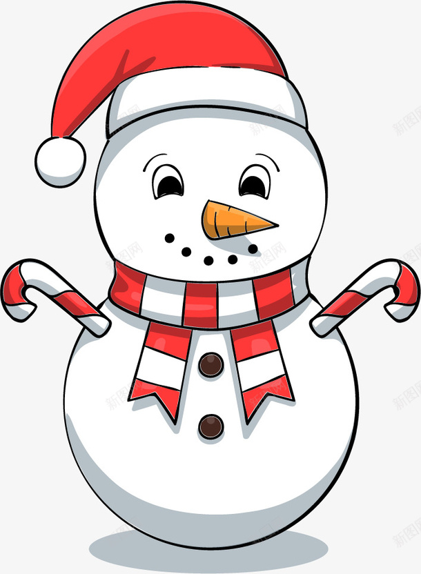 戴圣诞帽的小雪人ai免抠素材_88icon https://88icon.com 卡通 卡通雪人 堆雪人 戴帽子的小雪人 雪人 雪人卡通 雪人矢量