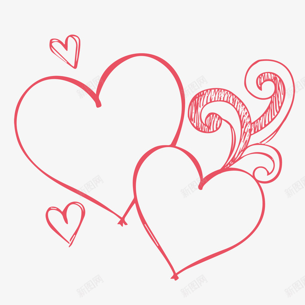 情人节爱心心形素材png免抠素材_88icon https://88icon.com 心形素材 爱心素材 520 情人节