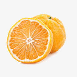 切开的丑橘柑橘素材素材