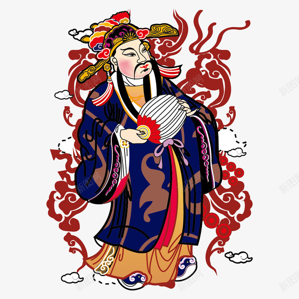 春节元素新年传统文化财神ai免抠素材_88icon https://88icon.com 春节元素 新年 传统文化 财神 AI源文件