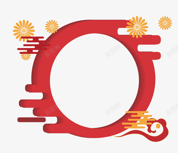 节日标题素材啊png免抠素材_88icon https://88icon.com 圆形元素边框 祥云方形边框素材 中国风边框素材 中国风 边框 中国风边框 节气 节日 中国风边框元素