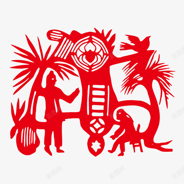 春节元素新年传统文化剪纸ai免抠素材_88icon https://88icon.com 春节元素 新年 传统文化 剪纸 AI源文件