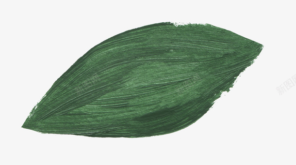 手绘颜料质感叶子png免抠素材_88icon https://88icon.com 手绘 颜料质感 油画 叶子 植物
