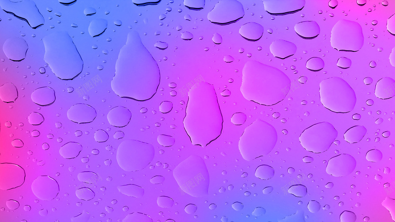 雨水炫彩背景jpg设计背景_88icon https://88icon.com 雨水 炫彩 水珠 玻璃 彩色 渐变 紫色 小清新