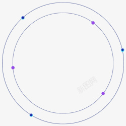 圆点素材图圆点光效蓝紫图高清图片