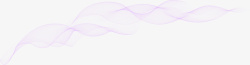 透明飘纱淡紫色烟雾曲线高清图片