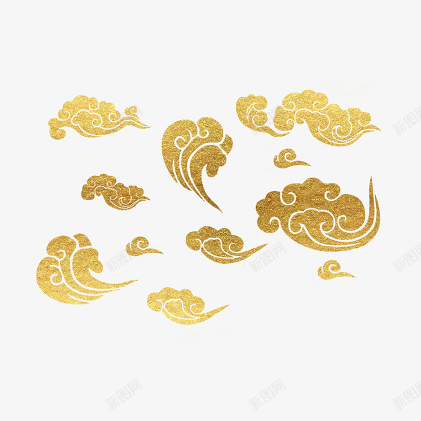 中国风插画祥云抠图png免抠素材_88icon https://88icon.com 中国风 插画 祥云 抠图