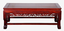 木桌透明古典实木正面素材