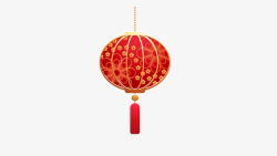 新年春节红色灯笼素材