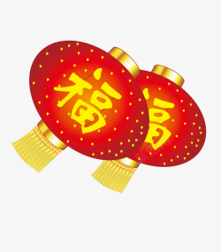 春节元素新年传统文化灯笼素材