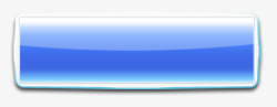 蓝色水晶按钮精细分层可随意添加文字素材