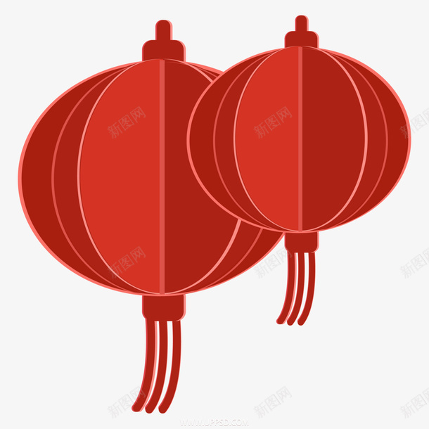 2021年新年春节灯笼png免抠素材_88icon https://88icon.com 2021年 农历新年 立体灯笼 红灯笼 国潮 新年 新春 春节 灯笼 祥云