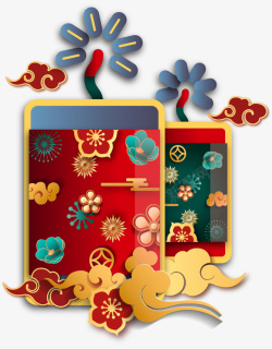 中国风国潮装饰元素素材