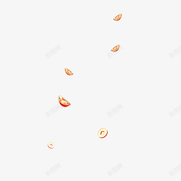 金币装饰物金元宝钱币png免抠素材_88icon https://88icon.com 多元宝 装饰物 金元宝 金币 钱币