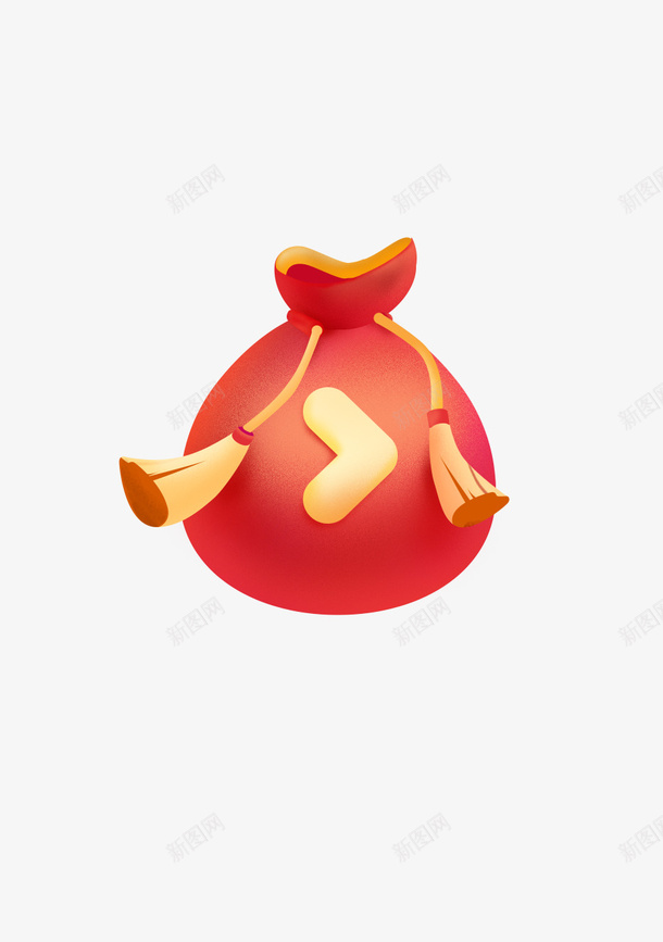 国潮元素年货节春节传统中国风福袋png免抠素材_88icon https://88icon.com 年货节 春节 传统 中国风 元旦 过年 喜庆 新年素材 喜庆素材