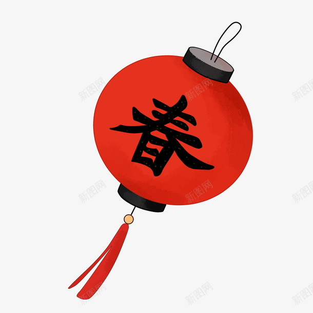 春节新年灯喜庆psd免抠素材_88icon https://88icon.com 春节 新年 灯 喜庆