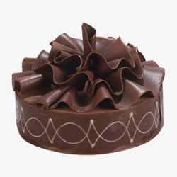 精致巧克力精致的巧克力蛋糕高清图片