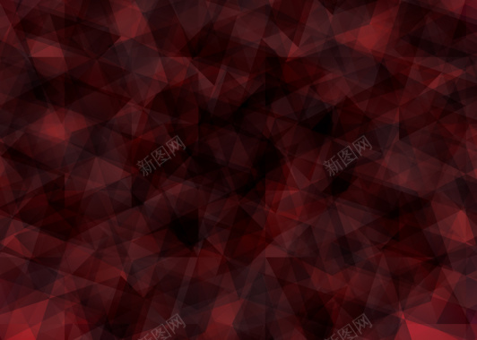 暗红色多边形晶体高清图片背景