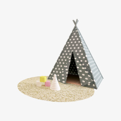 圆形地毯贴图儿童帐篷室内帐篷室外帐篷地毯玩具圆形地毯高清图片