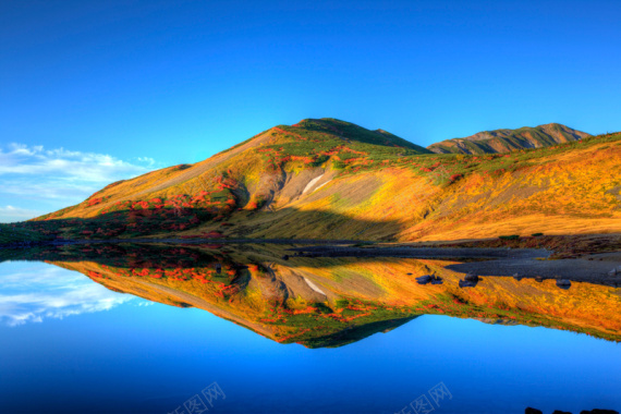 高清图素湖光山色背景