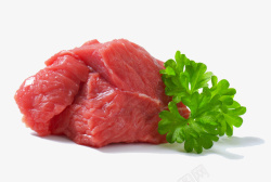 新鲜牛肉标志高清实拍PNG实物新鲜生肉瘦肉高清图片
