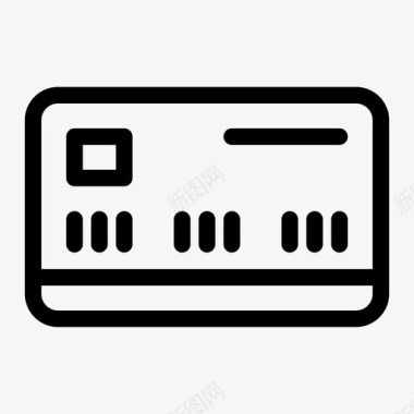 借记卡支付方式商业信用卡图标