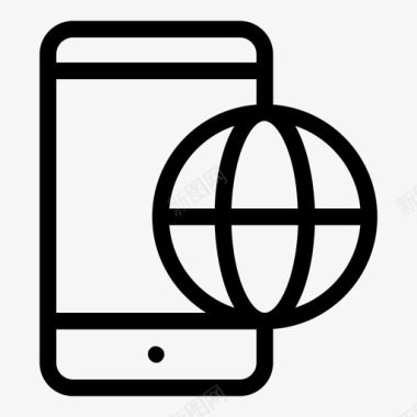 百度翻译全球语言移动电话图标