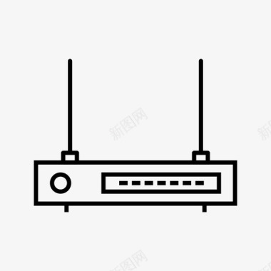 wifi路由器41家用电子产品图标