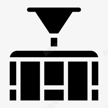 公共标识红有轨电车汽车公共交通图标